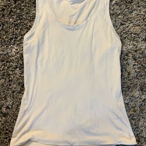 Lululemon Athletica White Tank Top